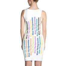 Load image into Gallery viewer, Wear The Expression Sublimation Cut &amp; Sew Dress